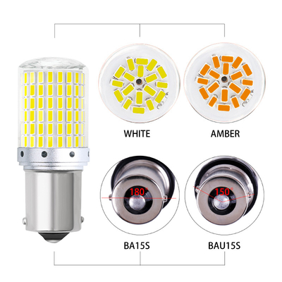 Araba 7.5W 12V için 6000K Otomatik Evrensel LED Fren Dönüş Sinyali Işıkları