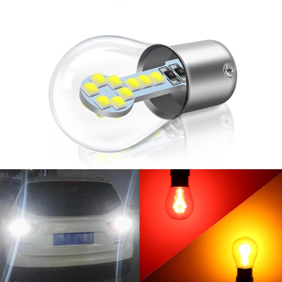 1156 BA15S LED 1157 BAY15D LED Fren Dönüş Sinyal Lambaları Tek / Çift Kontak Bayonet