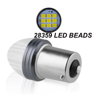 ODM 1157 Otomobil İç Mekanları İçin Sinyal Lambalarını Dönüştür 12V Ampul 1156