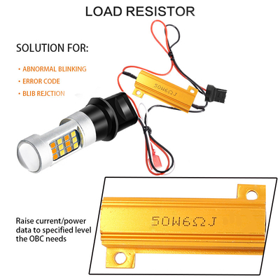 OEM Oto 1157 Led T20 Led Fren Ve Dönüş Sinyali Işıkları 2835 7443 Araba Beyaz Yanıp Sönen Işıklar