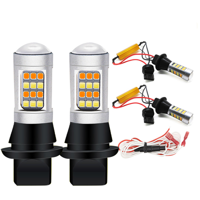 OEM Oto 1157 Led T20 Led Fren Ve Dönüş Sinyali Işıkları 2835 7443 Araba Beyaz Yanıp Sönen Işıklar