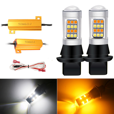 OEM 1156 T20 Ampul Canbus Araba Dönüş Sinyali Işığı 7440 Led Yanıp Sönen İç Işık