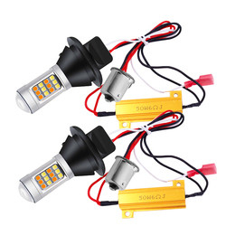 OEM 1156 T20 Ampul Canbus Araba Dönüş Sinyali Işığı 7440 Led Yanıp Sönen İç Işık