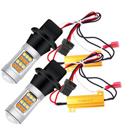 OEM 1156 T20 Ampul Canbus Araba Dönüş Sinyali Işığı 7440 Led Yanıp Sönen İç Işık