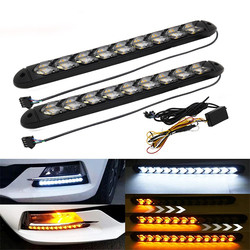 Su geçirmez Ok LED Gündüz Çalışan Işık DC 12V Sıralı Led Dönüş Sinyalleri 8000K