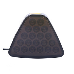 1000lm Modifiye Pilot Araba Işıkları RGB Uzaktan Uyarı Flaş Kuyruk Işığı 2835 LED Çip