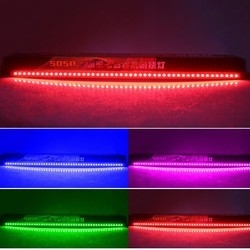 DC12V Suya Dayanıklı SMD5050 Kitt Uzaktan Kumandalı Araba Işık Çubuğu