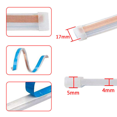 Neon Tel 30/45/60CM RGB Renkli Led Gündüz Farları Yumuşak Makale