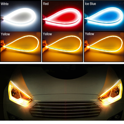 30cm 45cm 60cm Drl Led Gündüz Çalışan Işık Araba Neon EL Tel Ortam