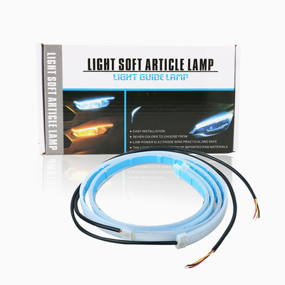 Acil Araba Far LED Tüp Şerit Çift Renkli 300mm 450mm 600mm