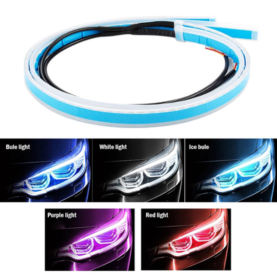 Acil Araba Far LED Tüp Şerit Çift Renkli 300mm 450mm 600mm