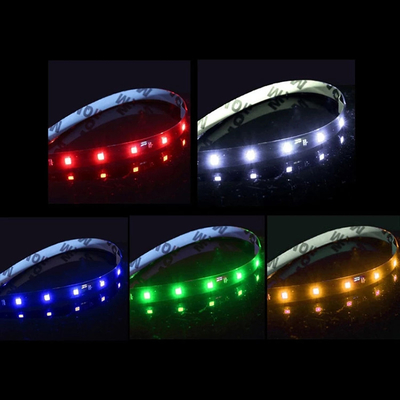 30cm Araba Far LED Tüp Şerit 3528 Yama Acil Uyarı Işığı
