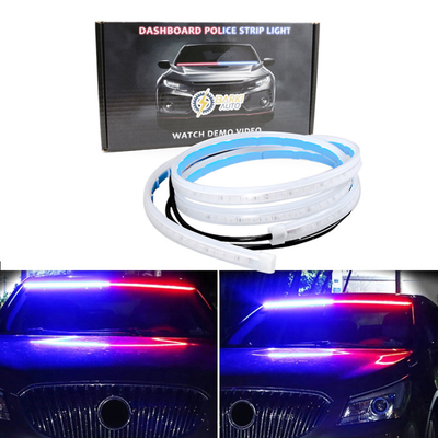 Evrensel İki Renkli Suya Dayanıklı Araba Kapısı Uyarı Led Işık 12V 120cm
