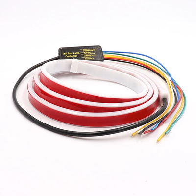 Streamer Su Geçirmez Araba Far Led Tüp Şerit Acil Araba Kapı Uyarı Işığı 1.2m / 1.5m