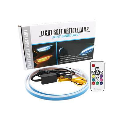 Su geçirmez 5050 Araba Far Led Tüp Şerit / Led Kuyruk Işıkları Şeritler 45cm 60cm