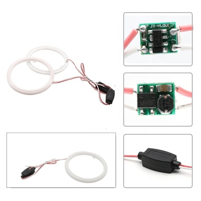 COB Angel Eyes Led Halo Yüzükler Sis Lambası 60mm 70mm 80mm 90mm 100mm 110mm 120mm
