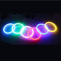 COB Angel Eyes Led Halo Yüzükler Sis Lambası 60mm 70mm 80mm 90mm 100mm 110mm 120mm