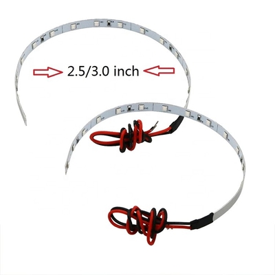 RGB 2.5 3.0 İnç LED Araba Ortam Işıkları Far Halkası LED Şeytan Gözleri