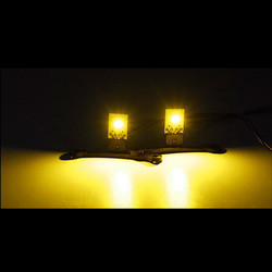 Mini Araba Oto Motosiklet Modifiye Angel Devil Eyes Far T Şekli 5W IP67