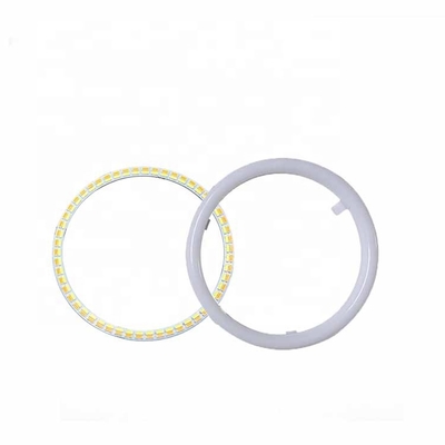 4014 LED Araba Ortam Işıkları 60mm DRL Koşu Işık Çift Renkli Led Angel Eyes Kiti