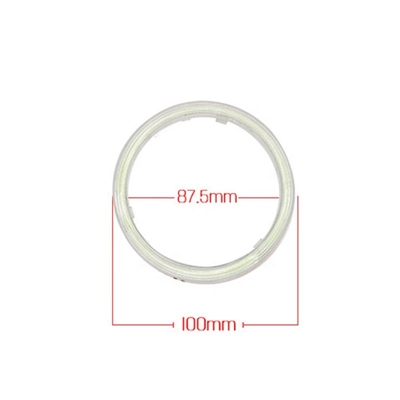 Cob Angel Eyes LED Araba Ortam Işıkları 100MM KIRMIZI MAVİ Sis Lambası 12-18V