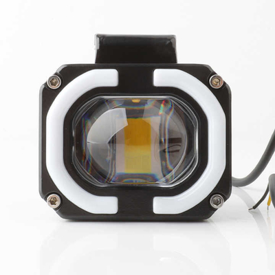4x4 Offroad LED İş Fenerleri Farlar Sis Sürüş Işığı 12-80V 4 Inch 30W Çift Renkli
