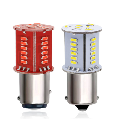 Özelleştirilebilir Otomobil LED dönme sinyali 3014 30SMD S25 1156 BA15S BAU15S BAY15D Kuyruk lamba