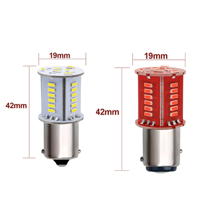 Özelleştirilebilir Otomobil LED dönme sinyali 3014 30SMD S25 1156 BA15S BAU15S BAY15D Kuyruk lamba