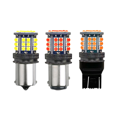 Alüminyum alaşım LED dönme sinyali göstergeler 3030 39 SMD 12v 1156 BA15S 1157 BAY15D T20 T25 Araba dönme sinyali