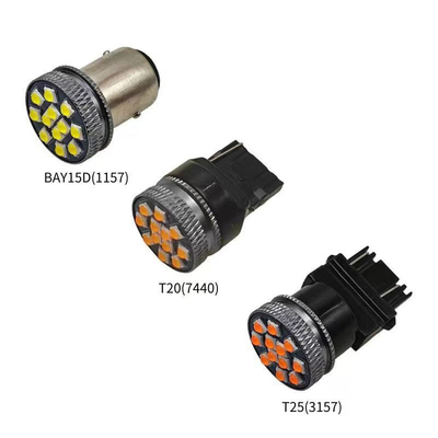 1156 LED Fren Dönüş Göstericileri Dönüş Sinyal Fonksiyonu için nihai çözüm LED ampul 1156 W21/5W 1157 BAY15D P21/5W LED