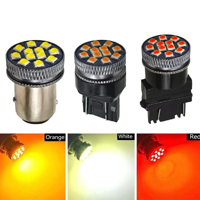 1156 LED Fren Dönüş Göstericileri Dönüş Sinyal Fonksiyonu için nihai çözüm LED ampul 1156 W21/5W 1157 BAY15D P21/5W LED