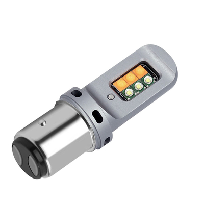 1156 Evrensel 12 smd LED ampulleri ile uzun ömürlü 5W LED fren dönme sinyali lambaları 1156 P21W BA15S PY21W 3157 7443 Canbus
