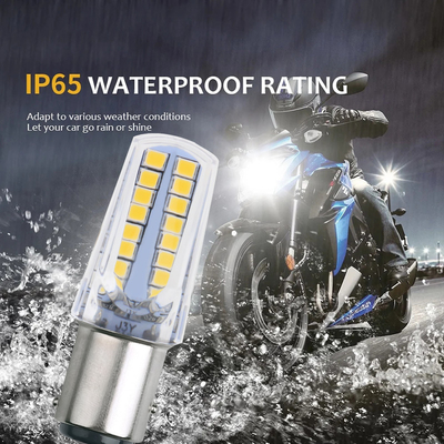 1157 32SMD Amber LED Fren Dönüş Sinyalı Işıklar LED ampul Araç Kuyruk Durma Dönüş Sinyalı Motosiklet için Geri Dönüş