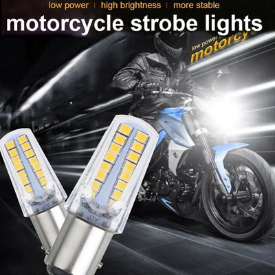 1157 32SMD Amber LED Fren Dönüş Sinyalı Işıklar LED ampul Araç Kuyruk Durma Dönüş Sinyalı Motosiklet için Geri Dönüş