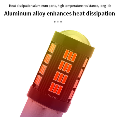 1157 1156 4014 66 SMD LED Fren Işığı Arabalar Geriye Dönüş İç LED ampuller Otomobil Canbus