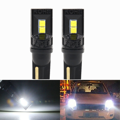 360 derece LED ampuller T10 194 168 147 W5W 3030 Araç LED iç ampuller Hata ücretsiz lisans plaka ışığı
