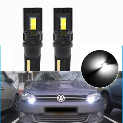 360 derece LED ampuller T10 194 168 147 W5W 3030 Araç LED iç ampuller Hata ücretsiz lisans plaka ışığı