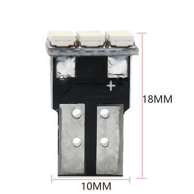 Güç 9W LED ampuller Su geçirmez IP67 360 derece Otomobil Işığı 12v T10 12SMD 1206 3020 Okuyucu Işık Lisans plakası