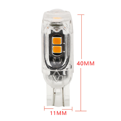 360 Derece LED Işık Lambası Otomobil Lisans Plakası Işık T10 2835 3030 5smd LED Yükseltilmiş 5W5 Kutupsuz Küçük Genişlik Lamba