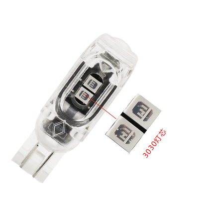 360 Derece LED Işık Lambası Otomobil Lisans Plakası Işık T10 2835 3030 5smd LED Yükseltilmiş 5W5 Kutupsuz Küçük Genişlik Lamba