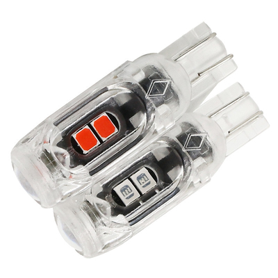 360 Derece LED Işık Lambası Otomobil Lisans Plakası Işık T10 2835 3030 5smd LED Yükseltilmiş 5W5 Kutupsuz Küçük Genişlik Lamba