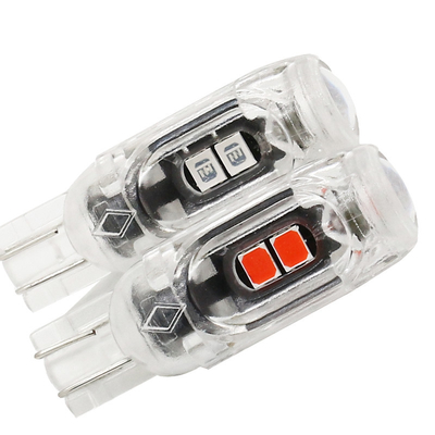 360 Derece LED Işık Lambası Otomobil Lisans Plakası Işık T10 2835 3030 5smd LED Yükseltilmiş 5W5 Kutupsuz Küçük Genişlik Lamba