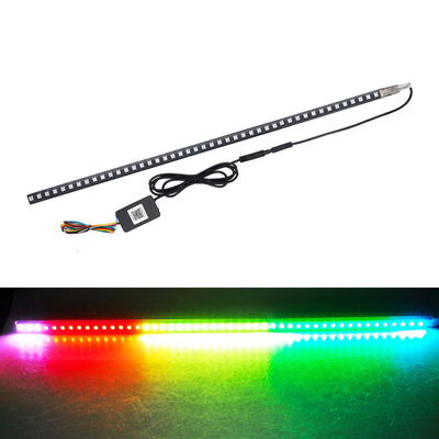Evrensel ABS Araç İçerisi LED Işıklar Su geçirmez 56CM Araç Flash Strobe Light Knight Rider Scanner Light