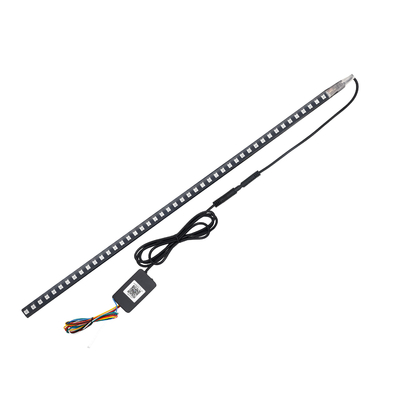 Evrensel ABS Araç İçerisi LED Işıklar Su geçirmez 56CM Araç Flash Strobe Light Knight Rider Scanner Light