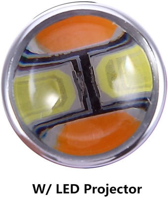 3157 3057 3357 4157 LED Fren Dönüş Sinyali Işıkları Amber Switchback Projektörlü 22 SMD