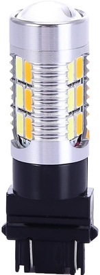 3157 3057 3357 4157 LED Fren Dönüş Sinyali Işıkları Amber Switchback Projektörlü 22 SMD