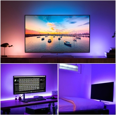 45CM 17.7 &quot;Beyaz Amber Esnek LED Gündüz Çalışan Işık Akan Bar Silikon DRL